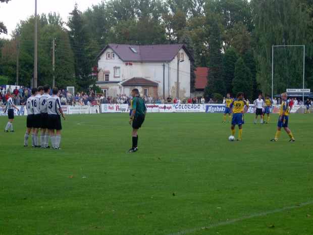 Andreas Hain beim Freistoss